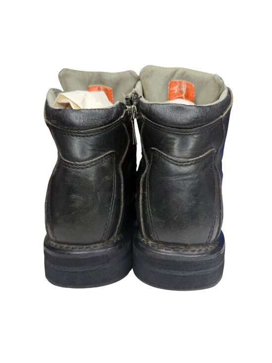 Harley-Davidson Black Leather side zip Ride Riding ankle Boot Men\'s sz10 main image 5